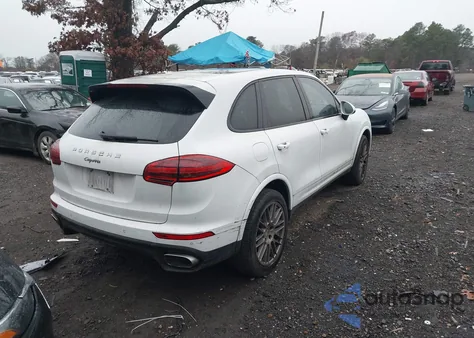 2017 Porsche Cayenne Platinum Edition from USA, damaged, VIN WP1AA2A23HKA83998